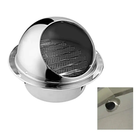 Vente directe fabricant : Capot d'extraction mural moderne en acier inoxydable, étanche, diamètre 100 mm, pour cuisine et sous-sol