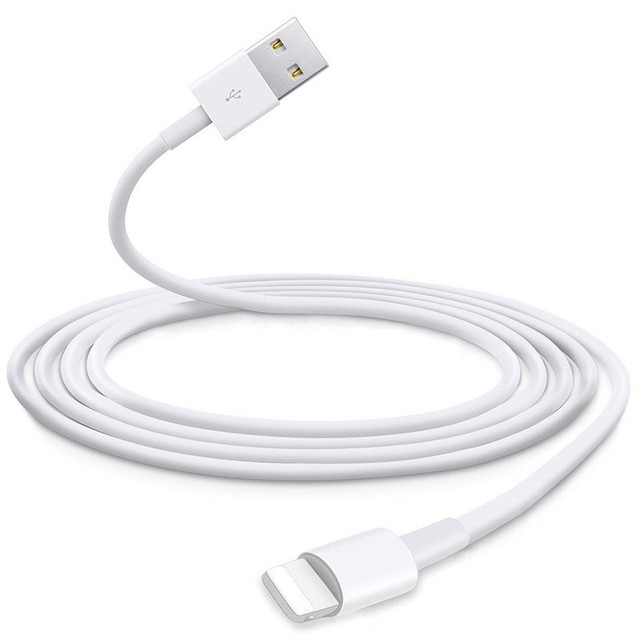 Original USB to iphone Cable for iPhone Cable 3A Fast Charging 1M 2M Data Cable for iPhone Charger for 14 13 12 11 XS