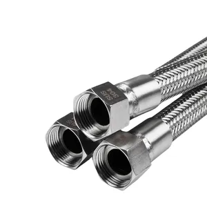 China Manufacturer Stainless Steel Hose Braided Metal Hose Flexible Braided Corrugated Metal Hose
