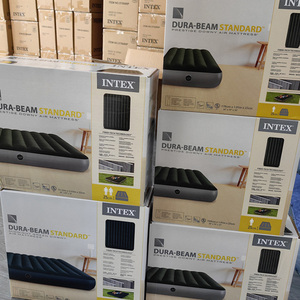 INTEX 64109 Colchón inflable portátil de alta calidad, tamaño Queen verde, cama de aire individual para el hogar, Camping, cama de aire familiar para 2 personas - Product Image 4