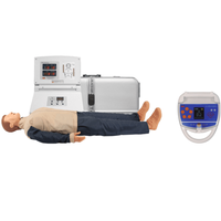 CPR480 AED Mannequin Multifonction Corps Complet RCR Modèle Médical Humain Poupée Anatomique de Sauvetage pour la Formation à la RCR en Sciences Médicales