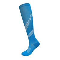 Nouvelles chaussettes de compression pour le cyclisme et la course à pied pour hommes et femmes, chaussettes longues de sport d'extérieur - Vente en gros, nom du produit en acier au carbone et zinc