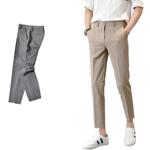 กางเกงคาร์โก้ผู้ชายทรงลำลองสไตล์ธุรกิจเบาๆ ย้อมสีแบบ Eco-Friendly เหมาะสำหรับกิจกรรมกลางแจ้ง เอวกลาง ทรงเข้ารูป ขาตรง แห้งเร็ว - Product Image 1