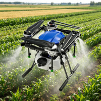 Vente en gros de drones agricoles hautement intelligents pour la pulvérisation des cultures, avec réservoir de 10 L, longue durée de service, technologie de pointe