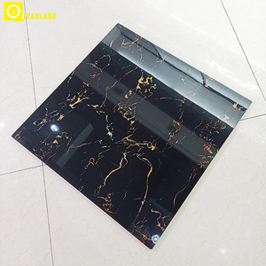 Azulejos de Cerámica de 600x600, Azulejo de Porcelana de Doble Carga, Súper Negro - Product Image 2
