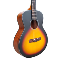 Boult High Quality 36 Inch Spruce Top Mahogany Back and Side Matt Sunburst Colour Acoustic Guitar for Sale