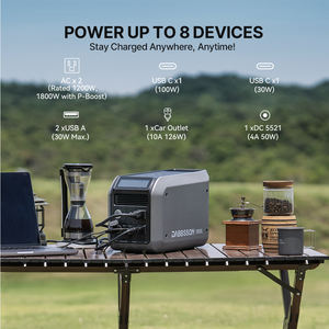 Dabbssonソーラー発電機1200whポータブル発電所1000W Bessソーラーバッテリーエネルギー貯蔵システム - Product Image 3