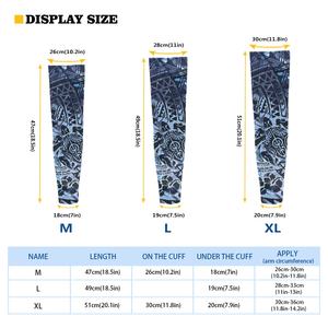 Cubierta de mano de protección solar UV de seda helada <span class=keywords><strong>para</strong></span> <span class=keywords><strong>hombre</strong></span>, diseños <span class=keywords><strong>tribales</strong></span> polinesios samoanos hawaianos, tatuaje de manga de <span class=keywords><strong>brazo</strong></span> <span class=keywords><strong>para</strong></span> exteriores Anti-UV - Product Image 6