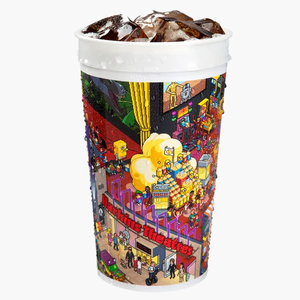 Vasos para Bebidas de Cine, Vaso Térmico para Cine, Vaso de 32oz para Estadio con Tapa y Pajita - Product Image 6