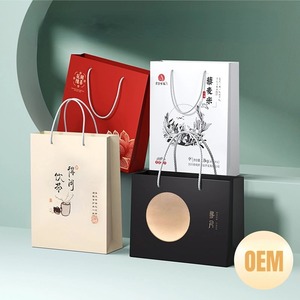 Bolsas de papel kraft ecológicas, resellables con cierre, color azul marino, OEM, bolsas de papel rosa para ropa, gran venta. - Product Image 1