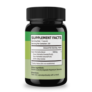 Cápsulas de Saw Palmetto de Marca Privada para el Apoyo a la Salud de la Próstata en Hombres, Suplemento Dietético para la Próstata - Product Image 3