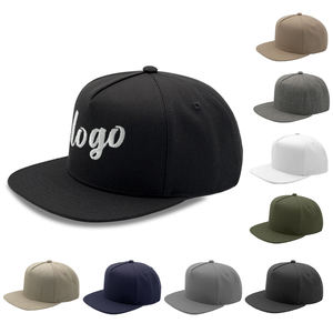 Casquette de baseball plate à visière pare-soleil pour homme, en laine Heycap, doublure intérieure, logo personnalisé, style sportif et cool, vente en gros - Product Image 1