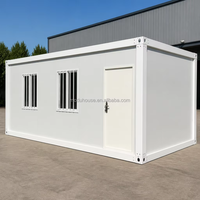 Maison conteneur préfabriquée en structure acier 20ft 40ft, extensible, modulaire, villa, atelier, sur mesure, en gros