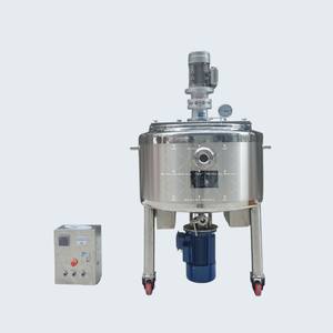 Mezclador Industrial Eléctrico de Acero Inoxidable de 50L-400L, Mezclador de Alto Cizallamiento, Homogeneizador, Motor Central de Mezcla y Emulsificación para Productos Químicos - Product Image 1