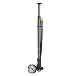 Pompe à vélo portable 120PSI gonfleur de pression de vélo de montagne pompe à air pour fourche et <span class=keywords><strong>amortisseur</strong></span> arrière <span class=keywords><strong>compresseur</strong></span> Valve Schrader - Product Image 1