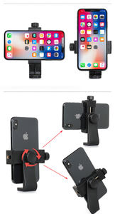 อะแดปเตอร์ยึดโทรศัพท์แบบหมุนได้ 360 องศา ที่ยึดโทรศัพท์มือถือสำหรับขาตั้งกล้อง ที่ยึดโทรศัพท์มือถือสำหรับ IPAD - Product Image 5