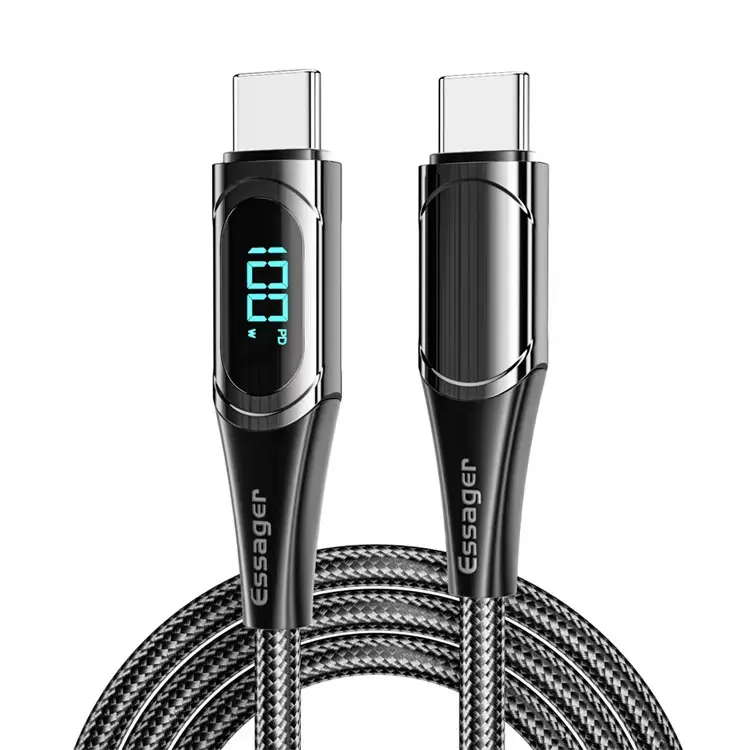 5A PD 100W 1M 2M Type C to USB C fast charging date Cable for Mobile Phone 100W PD USB-C charging QC 3.0 Quick Charge