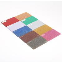 Feuille acrylique personnalisée de 3 mm avec paillettes