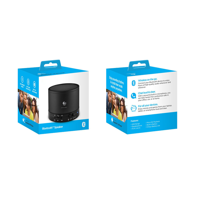 Mini Bluetooth Speaker Packaging Box Paper Package Boxes for Speakers Simple Design Custom Printed Boxes China