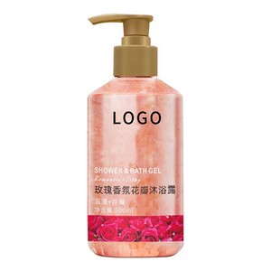 เจลอาบน้ำกลิ่นกุหลาบแบบ OEM ขนาด 500 มล. สูตรสดชื่นสำหรับผู้หญิง - Product Image 1