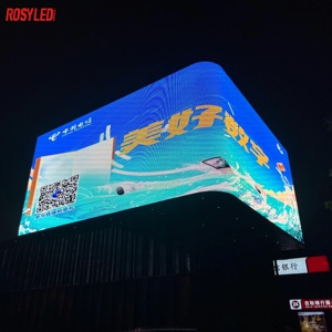 ROSYLED Technology Flexible Led Displays Waterproof Video Wall 5000cd Brightness 3-year Warranty for Outdoor Advertising - Product Image 3