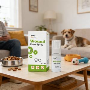 <span class=keywords><strong>Spray</strong></span> de soin des plaies pour chats et chiens avec action antibactérienne et <span class=keywords><strong>anti</strong></span>-inflammatoire, soin de la peau et des plaies des animaux de compagnie, 30 ml - Product Image 6