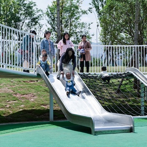 Grand équipement d'amusement extérieur toboggans en <span class=keywords><strong>acier</strong></span> inoxydable toboggan domestique grand équipement d'amusement extérieur toboggan de parc à thème - Product Image 3