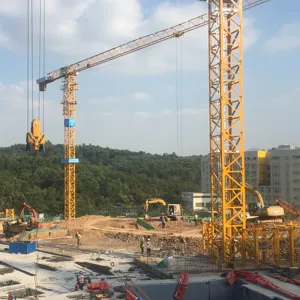 Large Scale Construction Application Tower Cranes 10 Ton Building Tower Crane