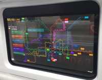 Máquina Expendedora Inteligente con Pantalla OLED Transparente e IA para Publicidad, de 30 y 55 Pulgadas