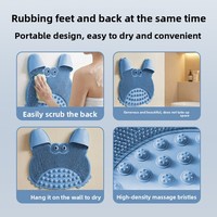 Nouveau tapis de massage pour les pieds en forme de crabe, en élastomère thermoplastique, antidérapant avec ventouses, direct usine, incontournable
