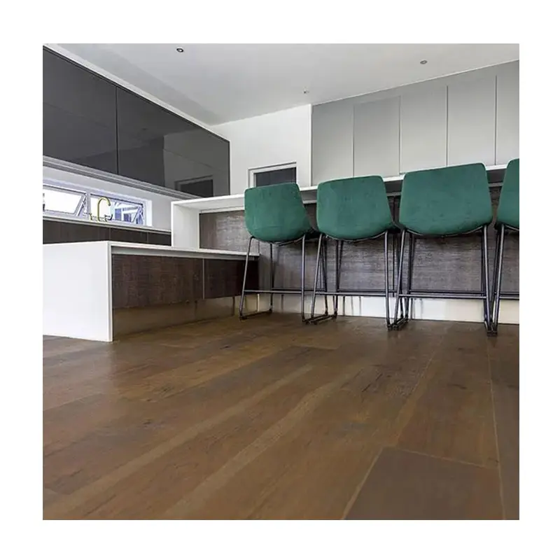Suelo de madera de roble de fábrica de Hormigón/grado superior moderno suelo de madera de decoración comercial para el hogar