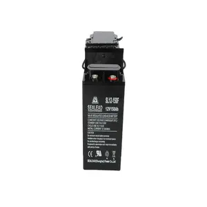 מחזור עמוק באיכות גבוהה 12V 150Ah מטרמינל סוללה דקה לפאנל סולארי