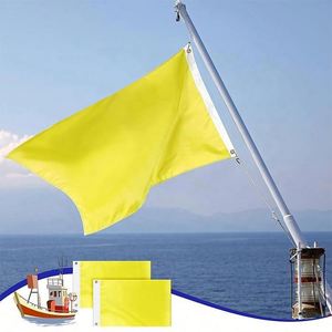 Banderas para Barco de Tamaño Personalizado 2023, 12x18 Pulgadas, Amarillo, Azul y Naranja Vivos, Impresión por Sublimación, para ATV, UTV, Barco, Fibra de Vidrio - Product Image 2
