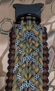 Collar de perro <span class=keywords><strong>Pride</strong></span>, diseño de patrón elegante, hebilla de liberación rápida, cuerda de fibra de Paracord suave, Collar ajustable para mascotas personalizado - Product Image 3