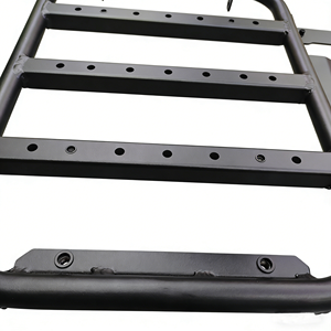 Soporte Lateral para Bidones, Porta Bidones Todoterreno, Escalera para Ventana Trasera Negra para Suzuki Jimny - Product Image 4