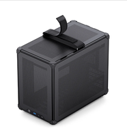 C6 MAX Mid Tower ATX Computer Case Plastic and Aluminum Alloy with Fan Stocked Product