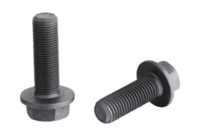 Vis à tête hexagonale de classe 10.9, zinguée/oxidiée noire, haute résistance à la traction, DIN 933, filetage complet, acier allié pour machines et équipements