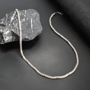 Collar de Cadena de Acero Inoxidable Chapado en Oro al por Mayor, Cadena Chapada en Oro de 18K para Hombres y Mujeres - Product Image 3