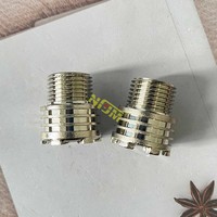NFJM 1/2 "3/4" MATÉRIAU DE PLOMBERIE INSERT FILETÉ FEMELLE/MÂLE EN LAITON pour RACCORDS DE TUYAU PPR