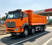 Truk Dump HOWO 8X4 Bekas Terpercaya, Bak Muat Tahan Aus untuk Pengangkutan Pasir dan Agregat