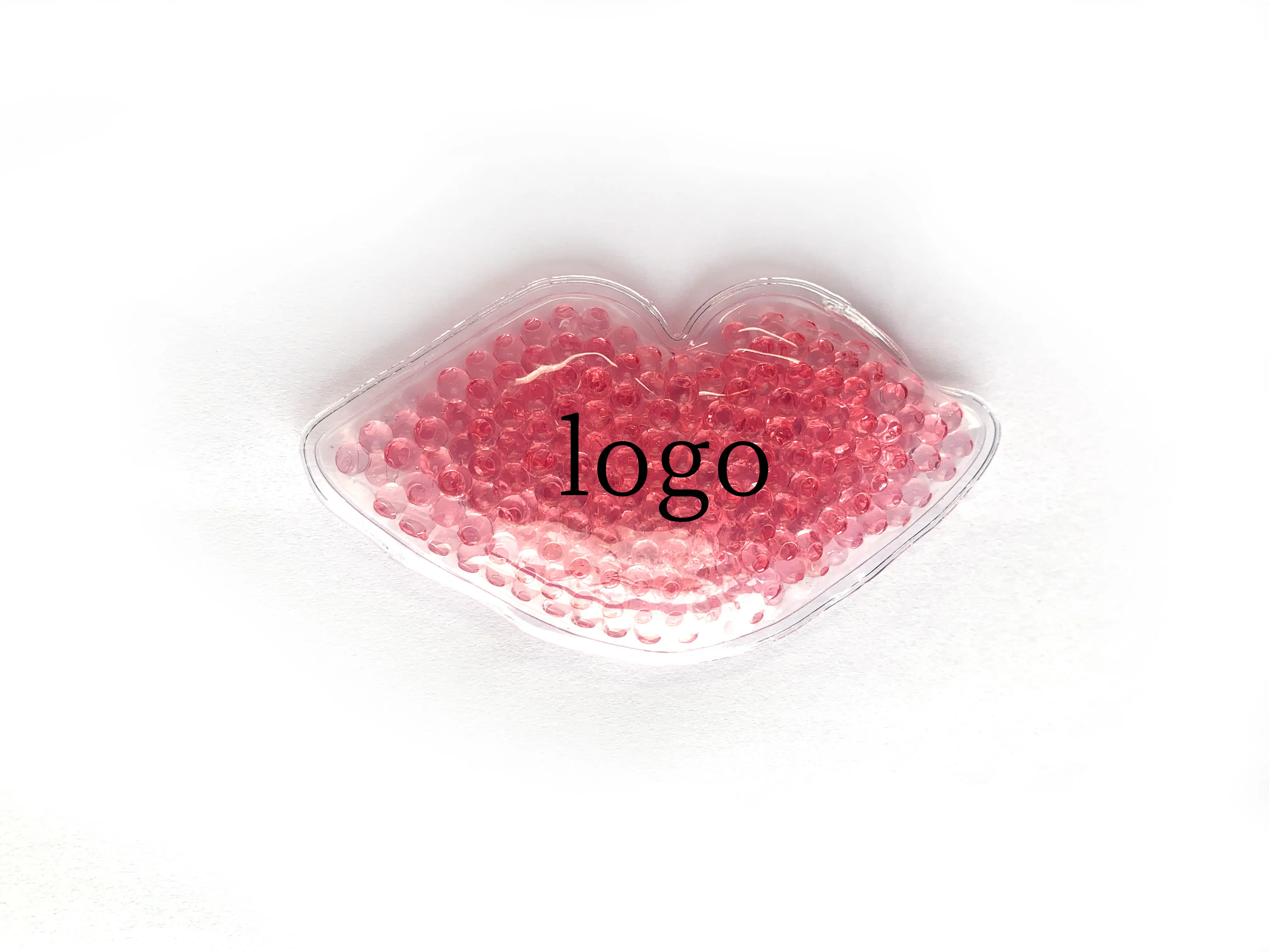 Best seller reutilizável Lip Shaped Hot Cold Gel Beads Terapia inteligente Ice Pack Estética Clínicas