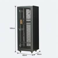 Baie de serveur extra profonde 32U 1,6 m 900 mm, armoire informatique professionnelle modèle TA, haute capacité de charge, fourniture d'usine OEM