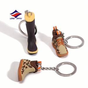 Longzhiyu 20 Years Custom Soft PVC Keychain Key Chain Soft Rubber Keychains <strong>Keyring</strong> 3D Rubber Pvc Keychain With Your Logo <strong>Name</strong> - Product Image 6