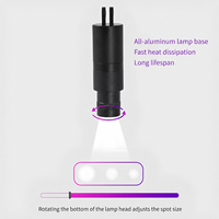 Lampe UV OEM blanche pour cils, sans laser, avec logo personnalisé, lumière de polymérisation pour extensions de cils à fixation sur tête, avec pédale silencieuse pour salon de cils