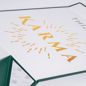 Custom Logo Magnetic Closure Foldable Rigid Gift <b>Box</b> Eco-Friendly Recyclable <b>Flat</b> <b>Pack</b> Packaging for Cosmetic Apparel - Product Image 5