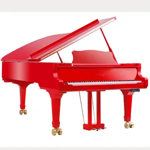 סופר גדול גרנד אקוסטית פסנתר 88 מפתחות מוצק עץ מקלדת גבוהה סוף פסנתר