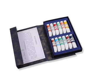 <span class=keywords><strong>Marie</strong></span>'s Premium 12-Color Chinese Painting Pigments E6312/E6318 pour peinture de paysage aquarelle encre/fleur/oiseau - Product Image 5