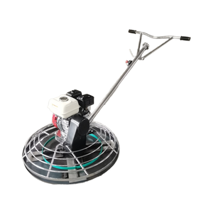 مجرفة تعمل بالبنزين مع مصباح ليد آلة تشطيب خرسانية للمشي خلف الأرض والعمل الليلي - Product Image 4