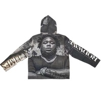 Veste, sweat-shirt et couverture en jacquard vintage personnalisés de haute qualité avec logo frontal pour la saison printanière des hommes