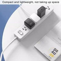 White Power 12V 1A Adaptateur DC Barrel Jack Mâle 2.5mm America Plug pour LED Light Plug-In Connection